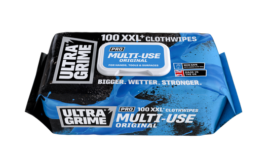 UltraGrime Pro XXL+ Multiuse Clothwipes 100 Wipes