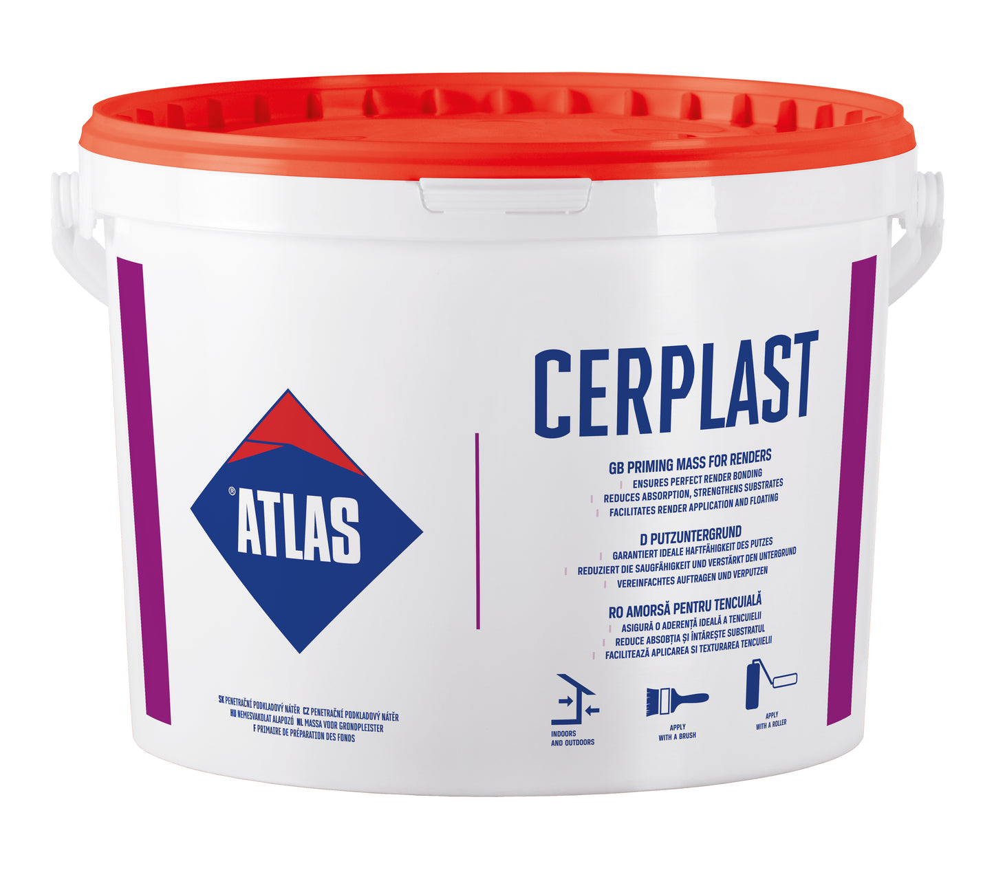 Atlas Cerplast White 25kg (Silicone Hybrid Primer)