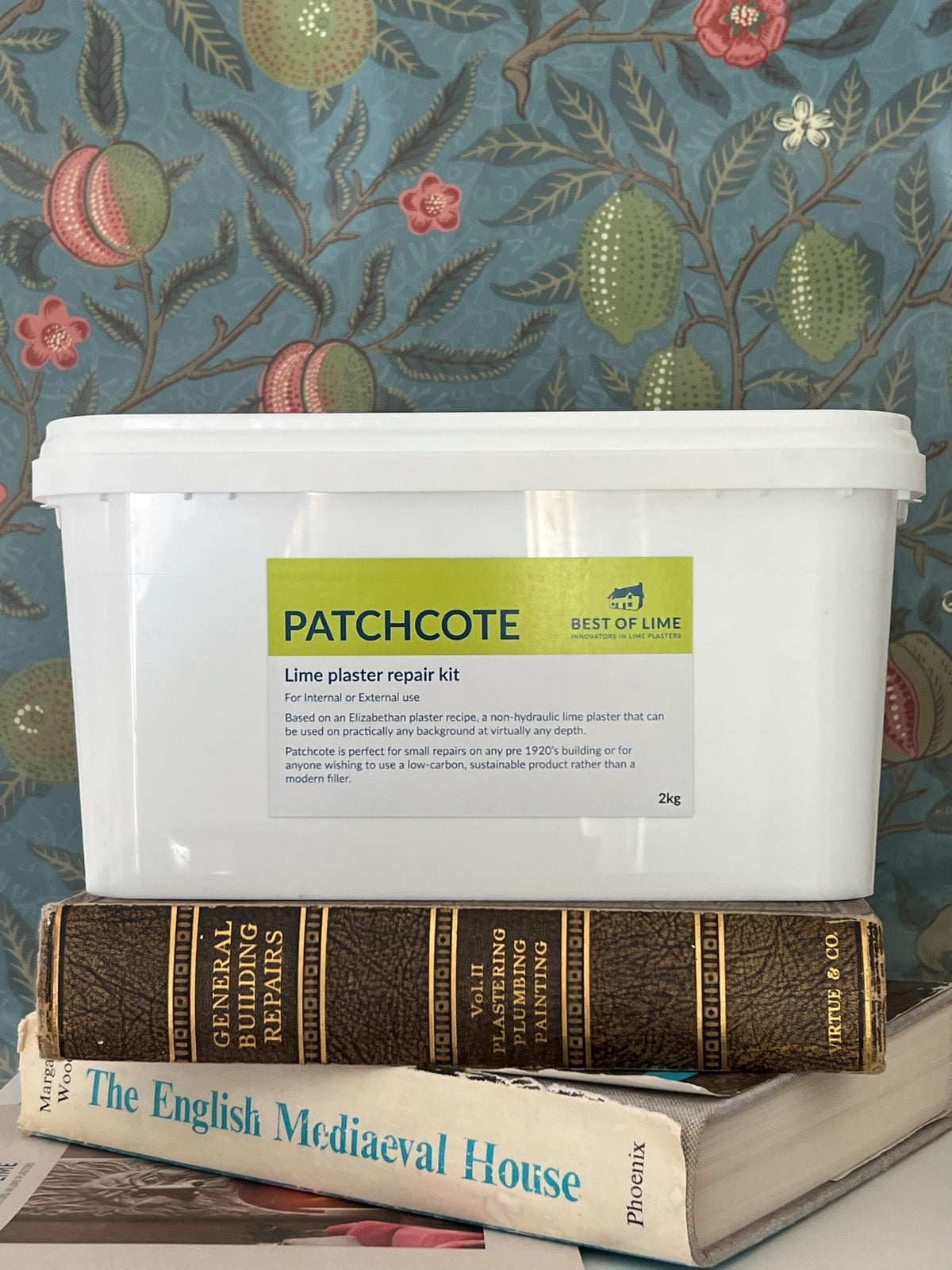 Lime Plaster Repair - Patchcote® 2kg