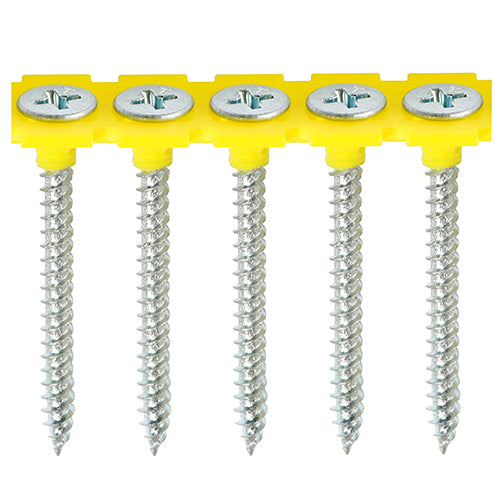 Collated Drywall Screw - Fine Thread - Zinc (1000)
