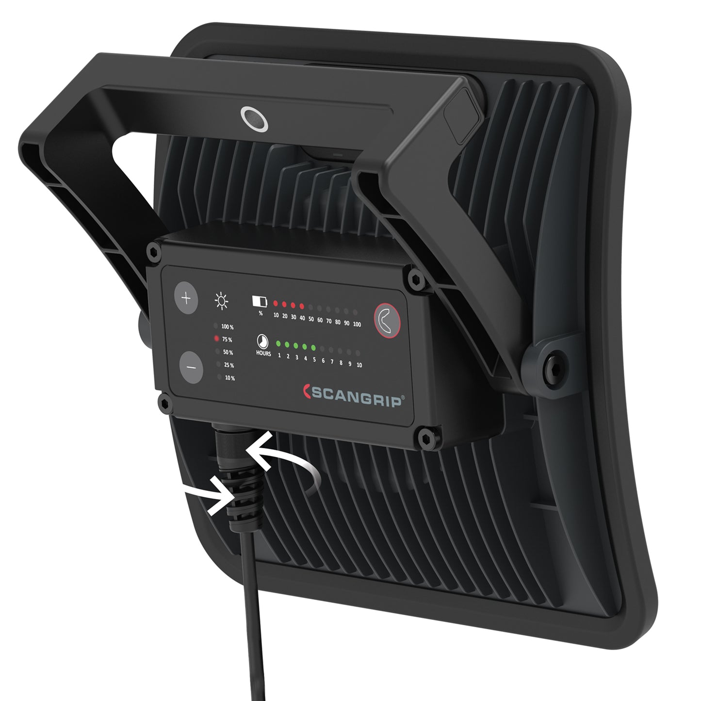 Scangrip Nova 4K C+R Rechargeable Work Light - 4k Lumen