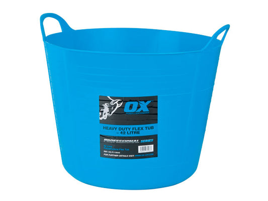 OX 42ltr Pro Heavy Duty Flexi Tub