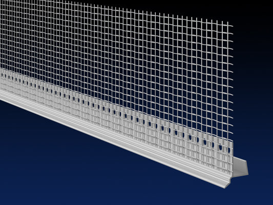 PVC EWI 12.5mm board casing 6mm drip bead 100mm mesh 2.5m