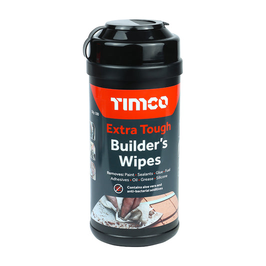 Extra Tough Builders Wipes - 100 Wipes