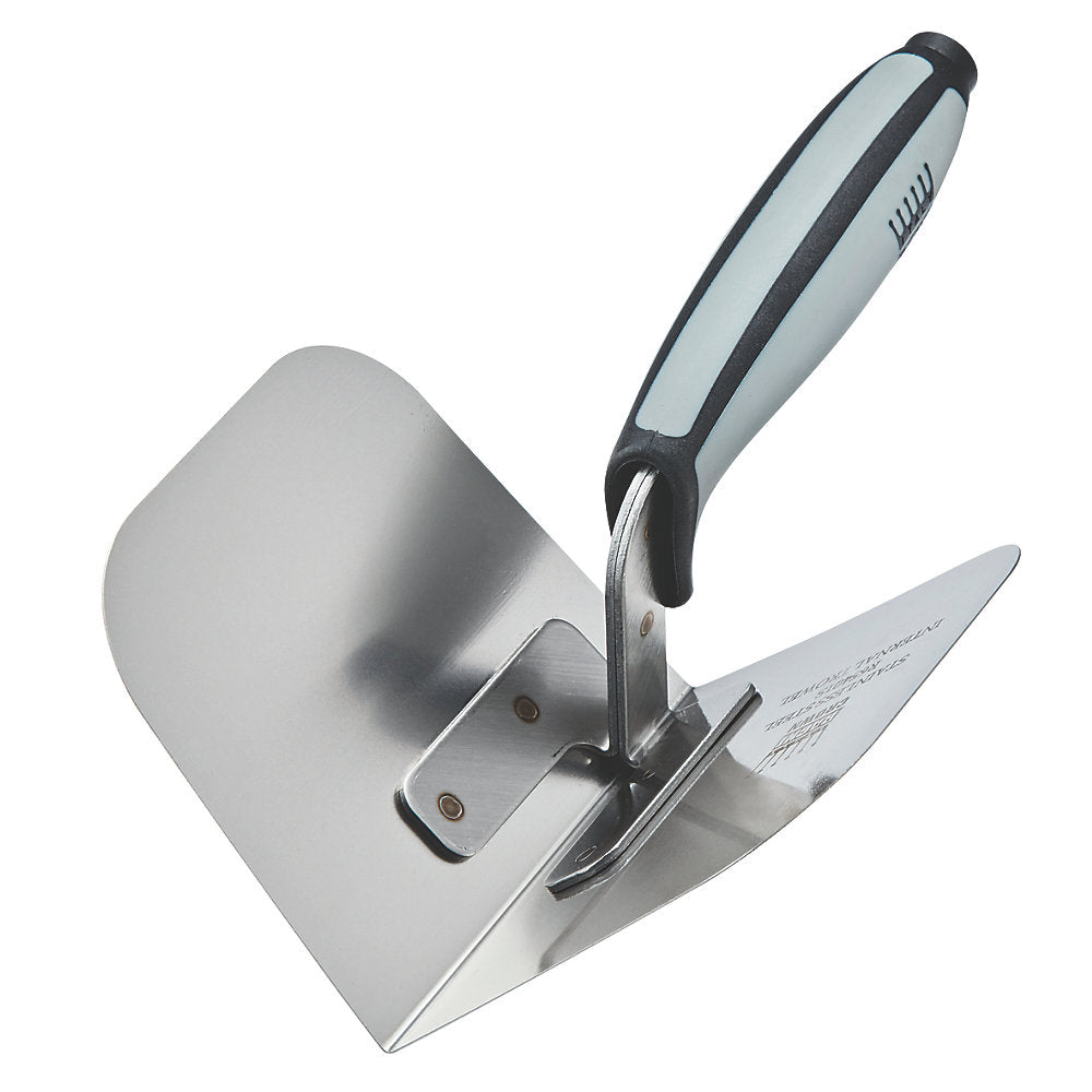 Ragni Internal Corner Trowel Stainless Steel